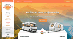 Desktop Screenshot of campingshow-vervaet.be